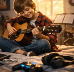Informational image used to represent music education.